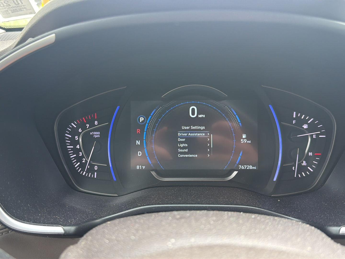 Used 2020 Twilight Black Hyundai SEL image 12