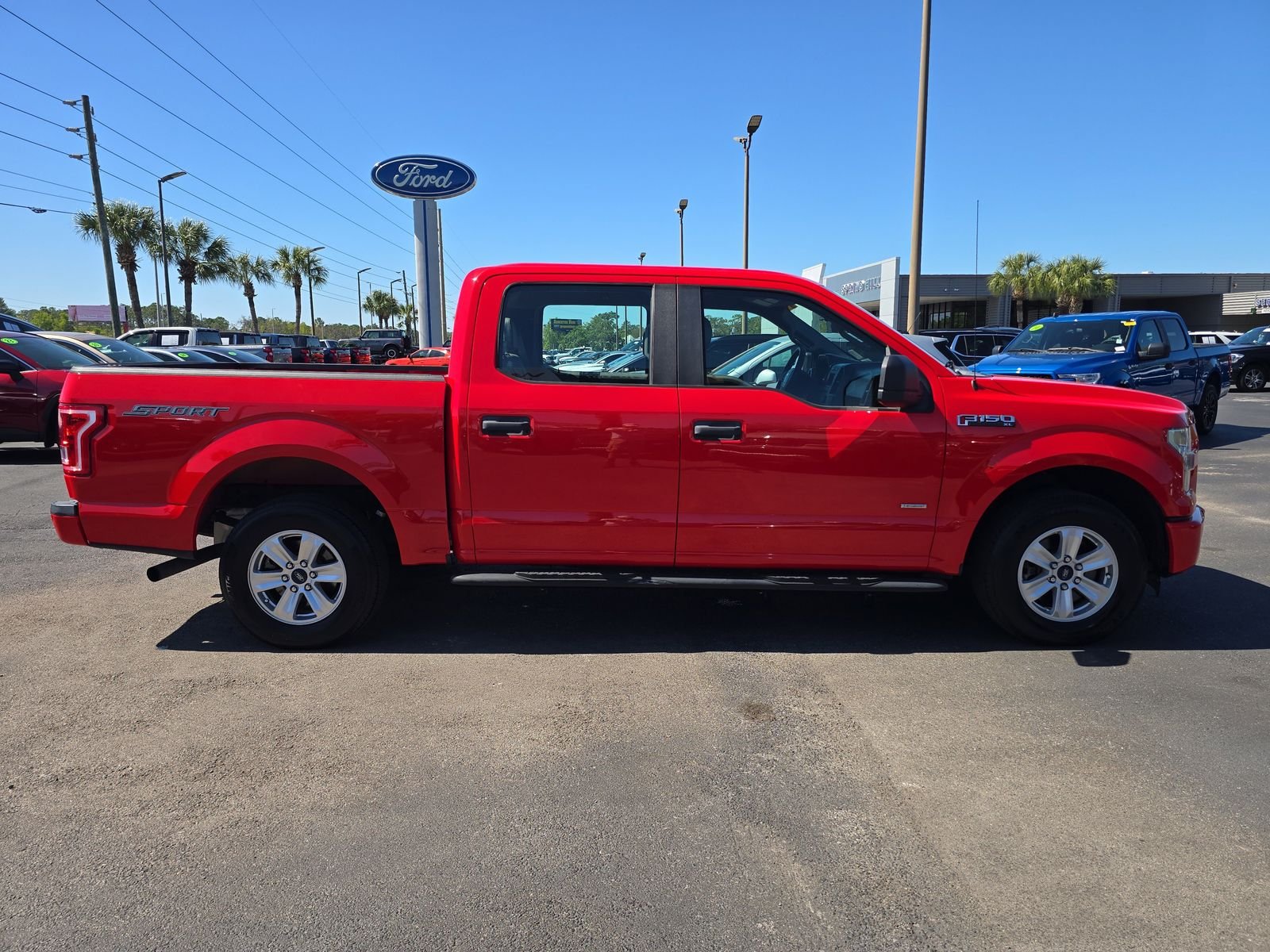 Used 2015 Ford F-150 XL with VIN 1FTEW1CP5FFC87814 for sale in Spring Hill, FL