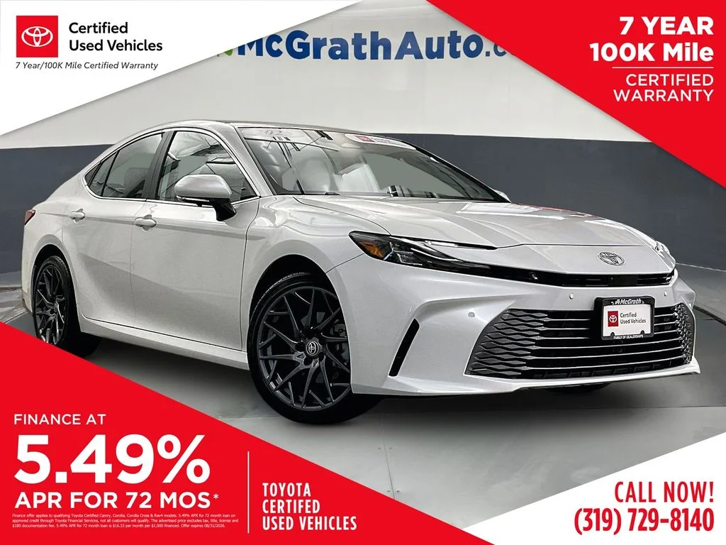Certified Used 2025 Beige Toyota XLE image 1
