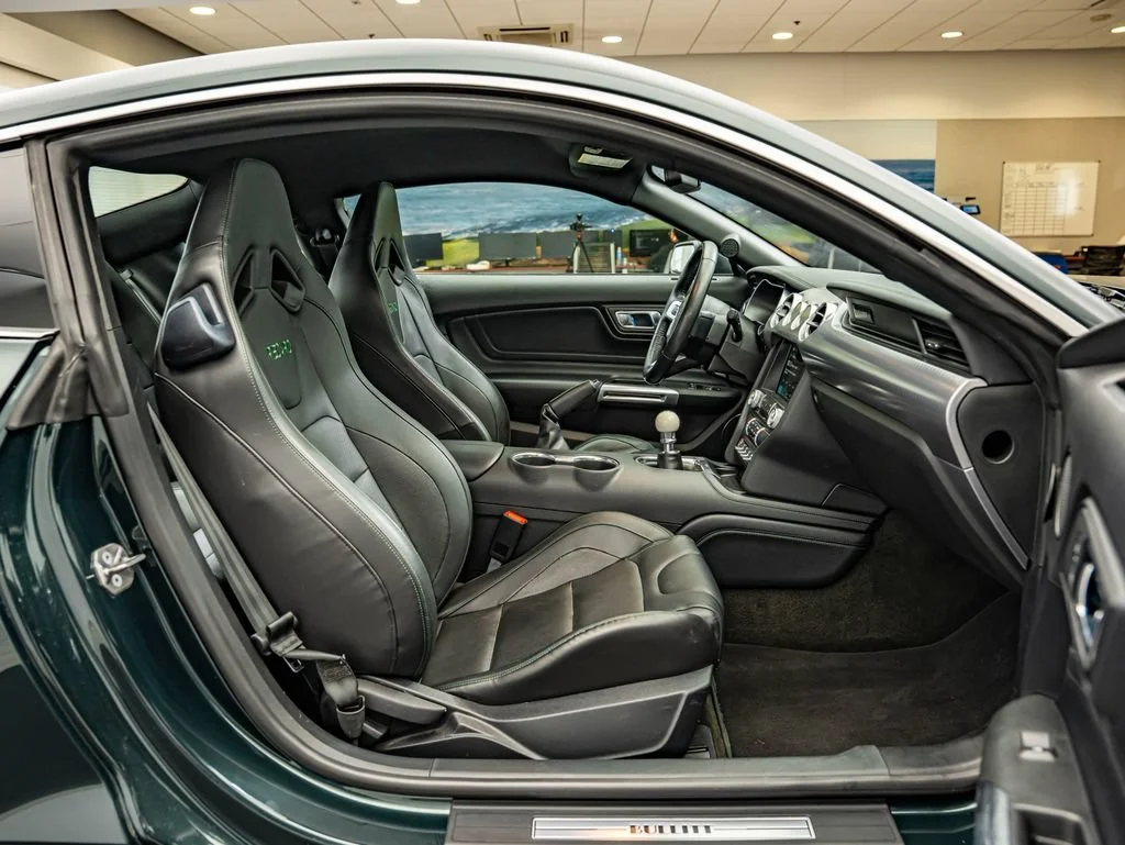Used 2019 Dark Highland Green Metallic Ford Bullitt image 44