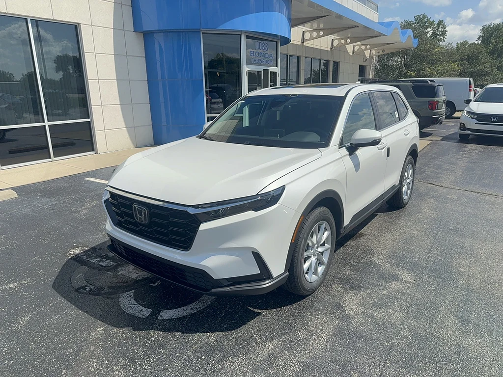 New 2026 Platinum White Pearl Honda EX image 1
