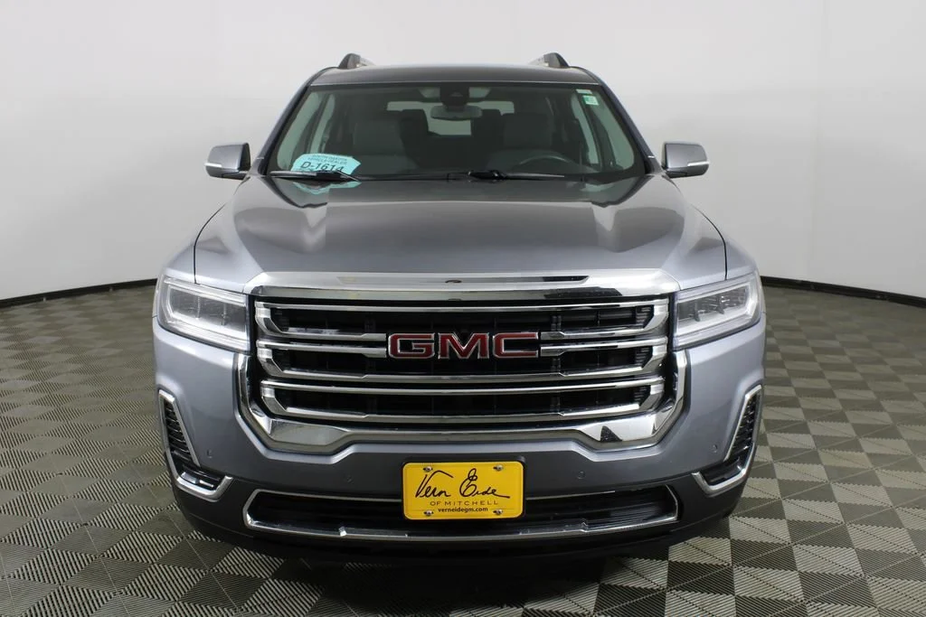 Used 2021 SATIN STEEL METALLIC GMC SLE image 2