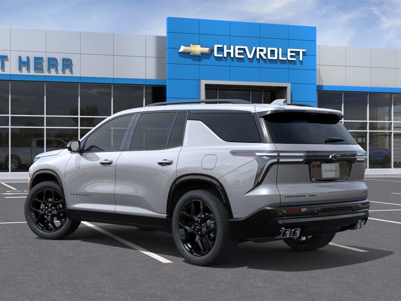 Used 2026 Sterling Gray Metallic Chevrolet AWD RS image 3