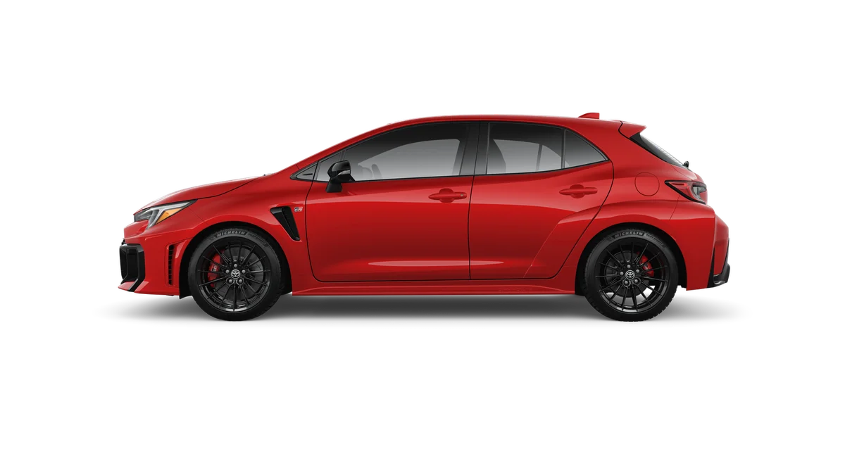 New 2026 Supersonic Red Toyota GR Corolla image 4