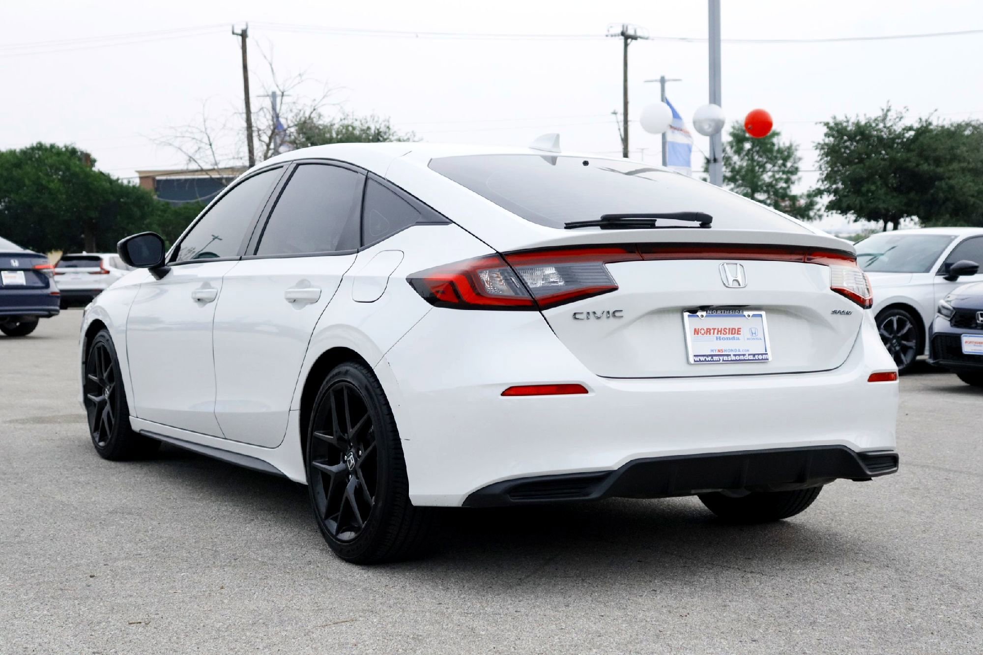 Used 2024 Platinum White Pearl Honda Sport image 6