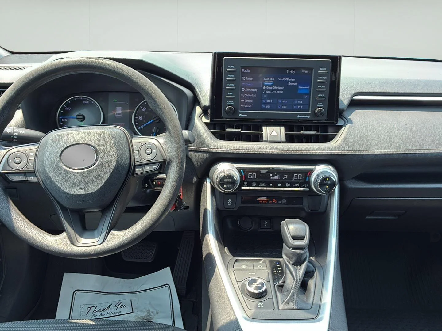 Used 2021 Blue Flame Toyota Hybrid LE image 23