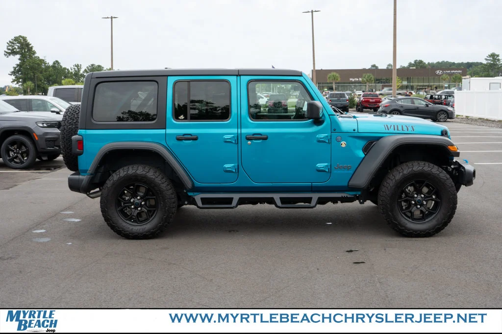 Used 2024 Bikini Pearl Coat Jeep Willys 4xe image 7