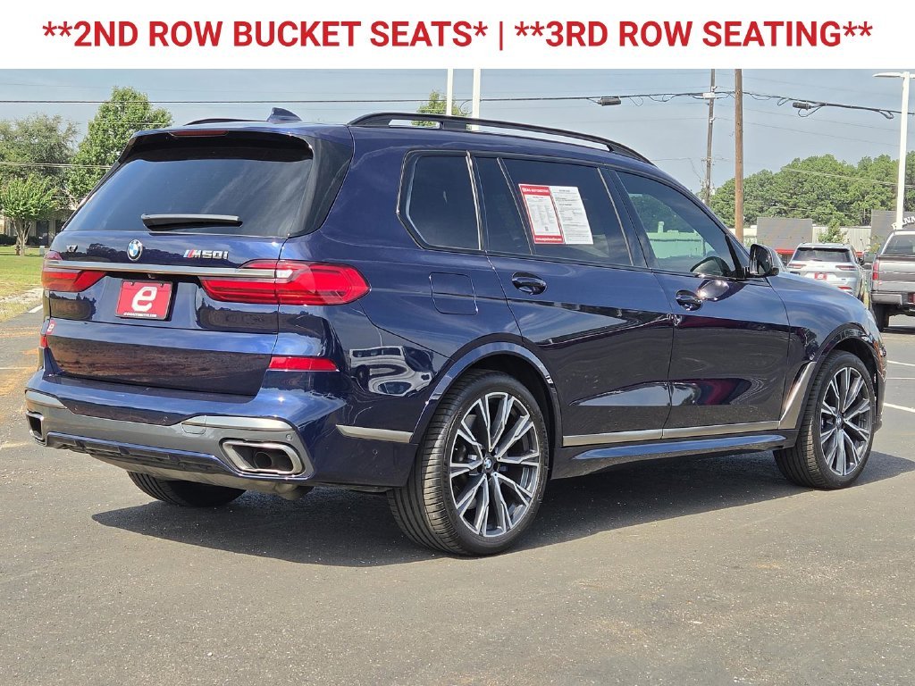 Used 2022 Tanzanite Blue II Metallic BMW M50i image 9