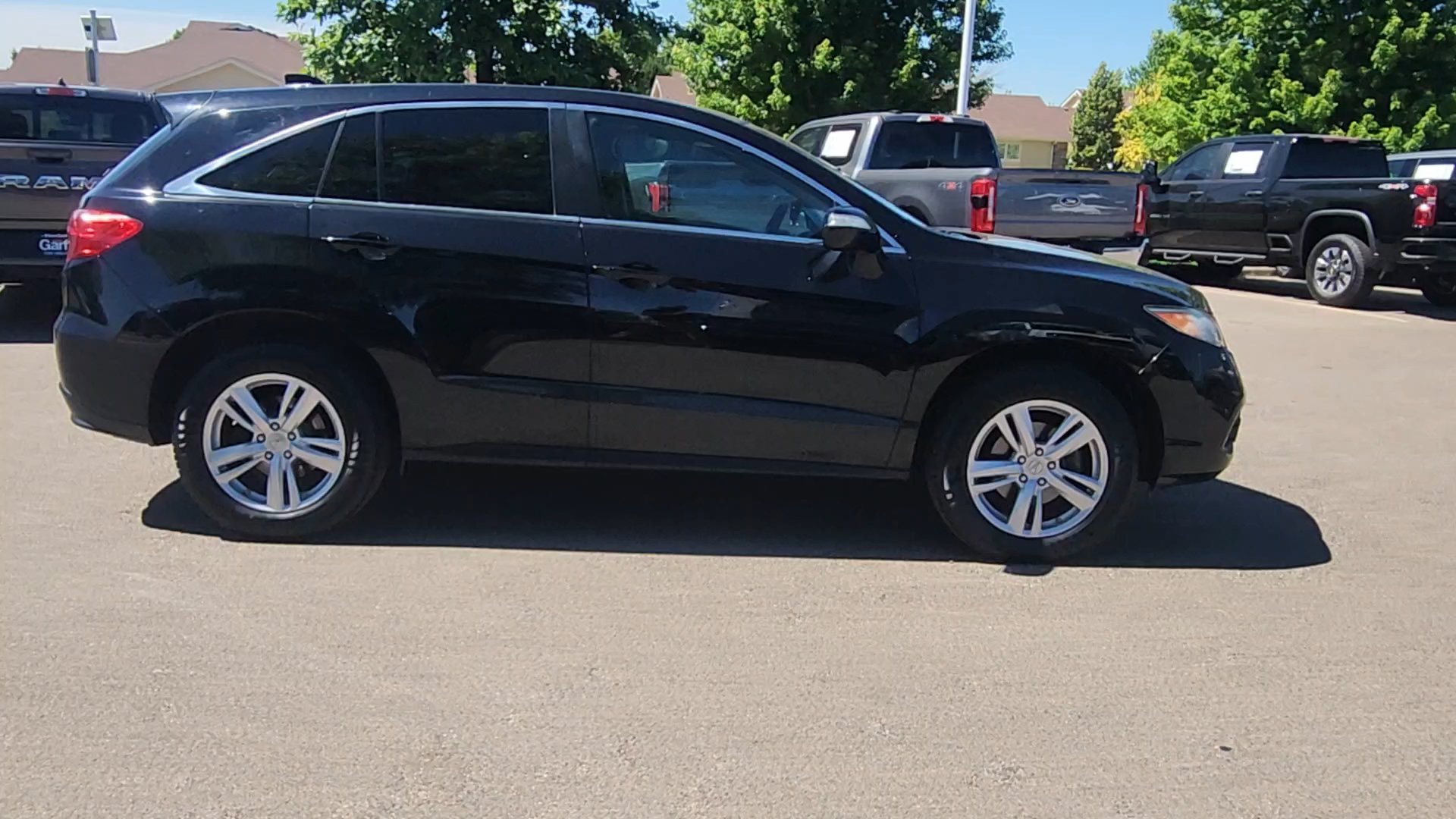 Used 2014 Crystal Black Pearl Acura Tech Pkg image 7