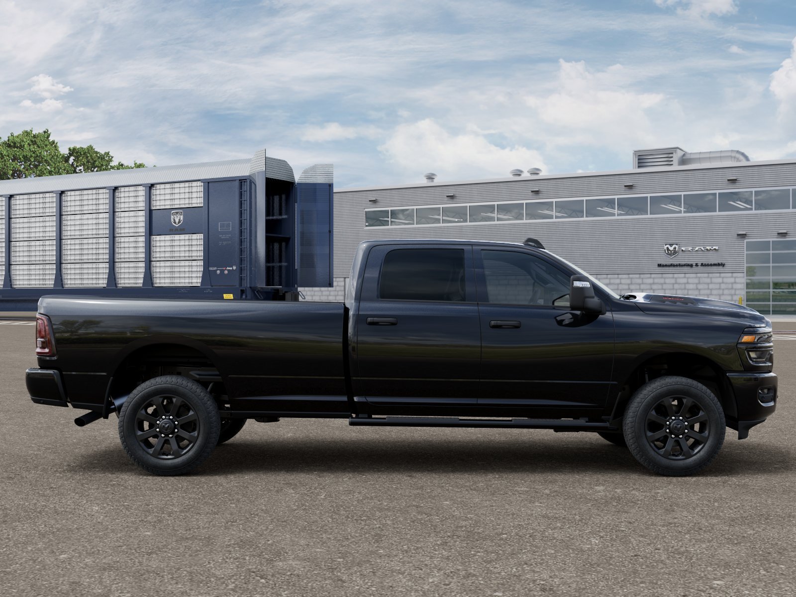 New 2026 Diamond Black Crystal Pearlcoat RAM Black Express image 12