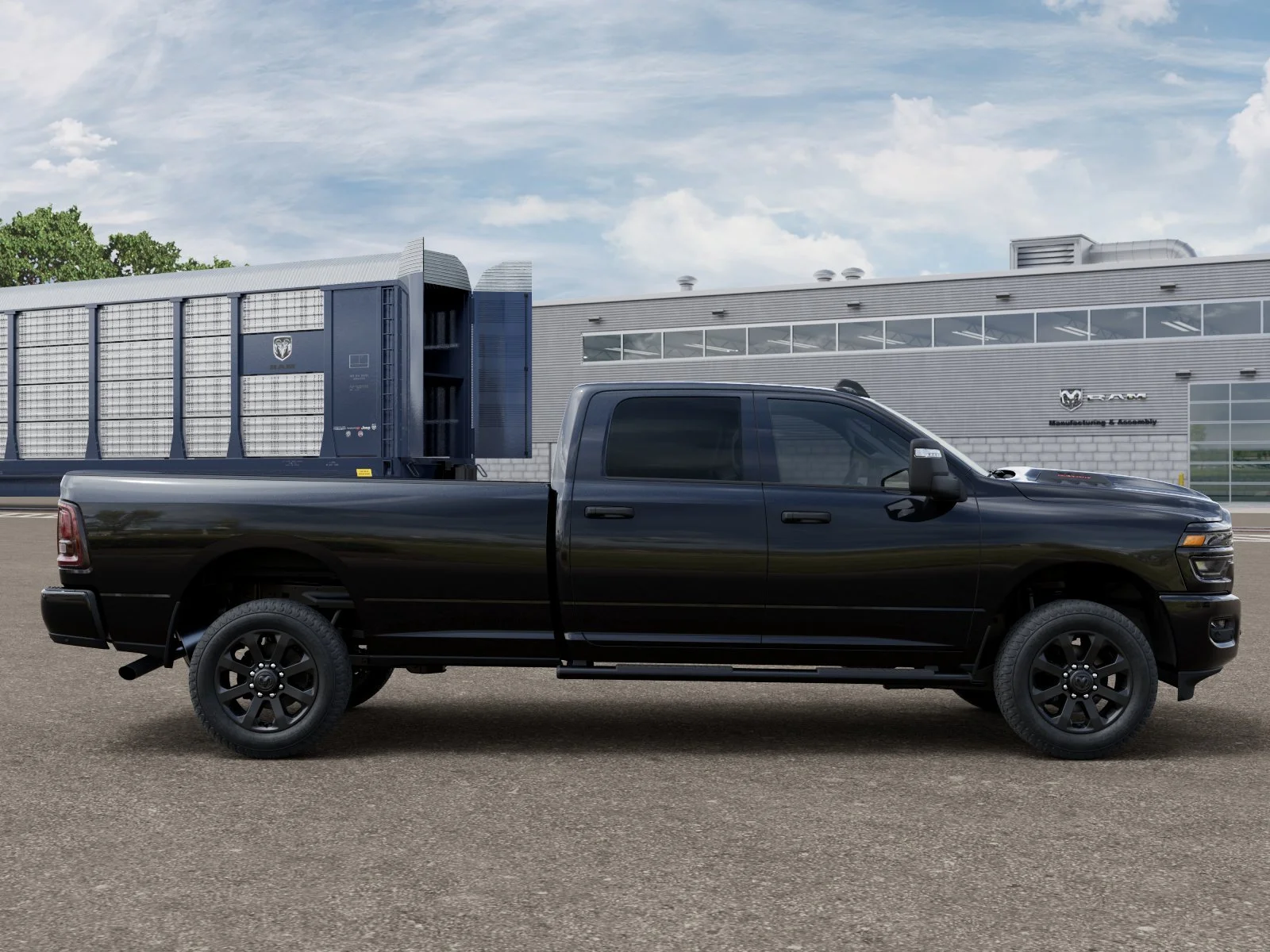 New 2026 Diamond Black Crystal Pearlcoat RAM Black Express image 12