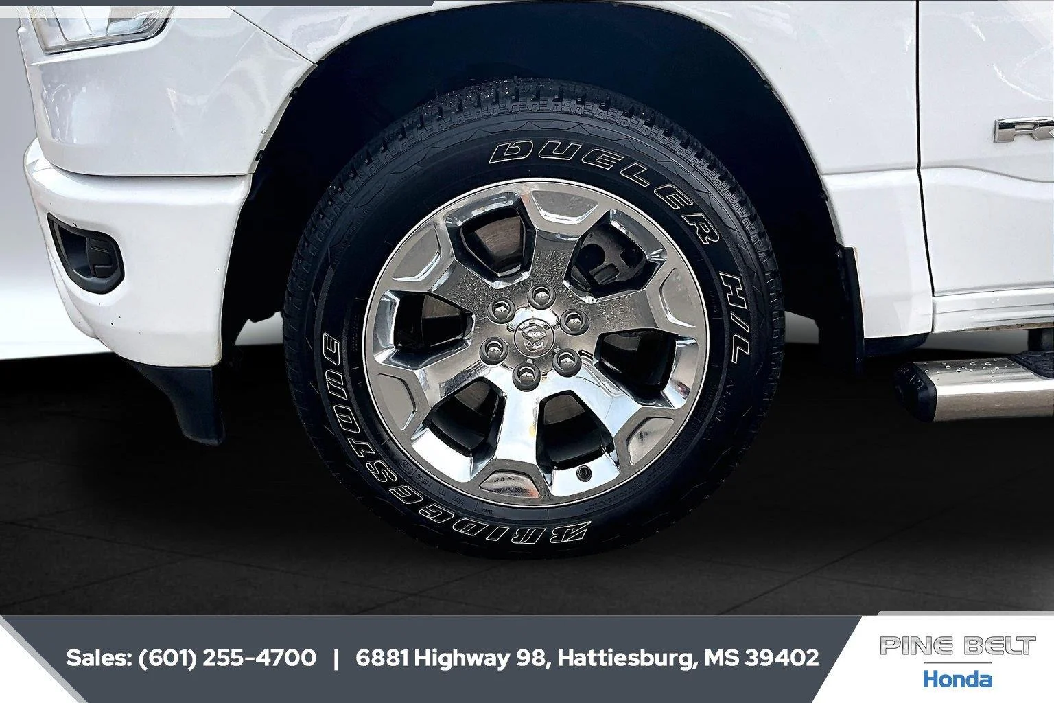 Used 2022 Bright White Clearcoat Ram Big Horn image 7