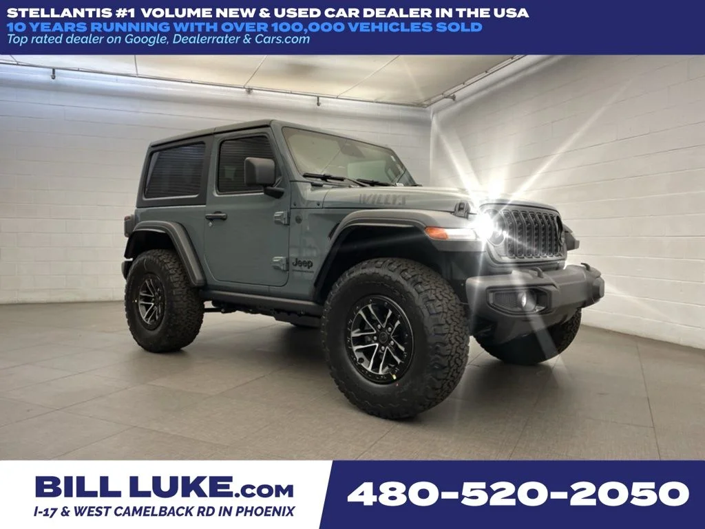 New 2026 Gray Jeep Willys image 1