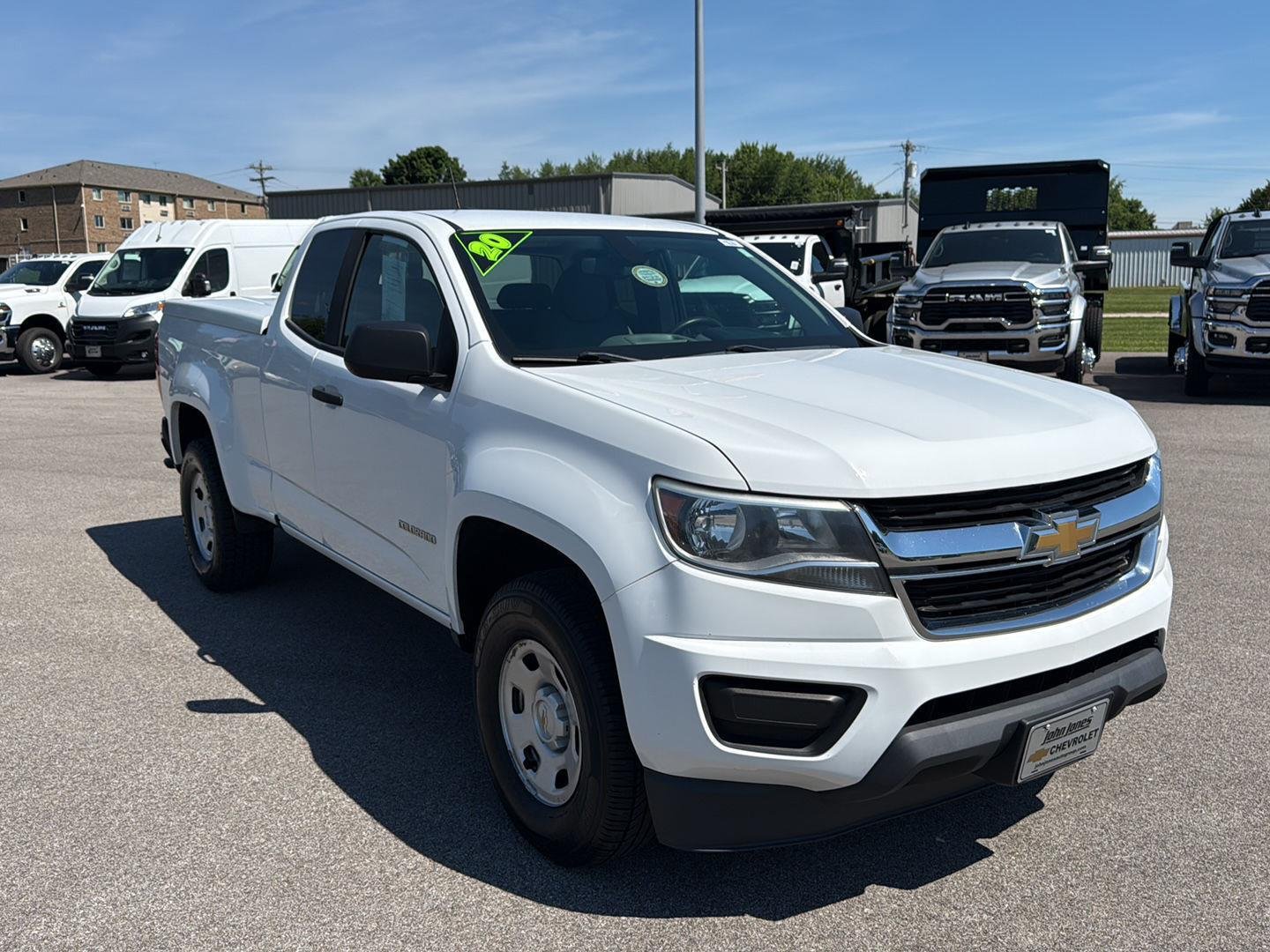 Used 2020 Chevrolet Colorado Work Truck with VIN 1GCHSBEN2L1224351 for sale in Corydon, IN