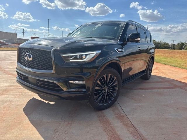 Used 2021 Black INFINITI Premium Select image 1