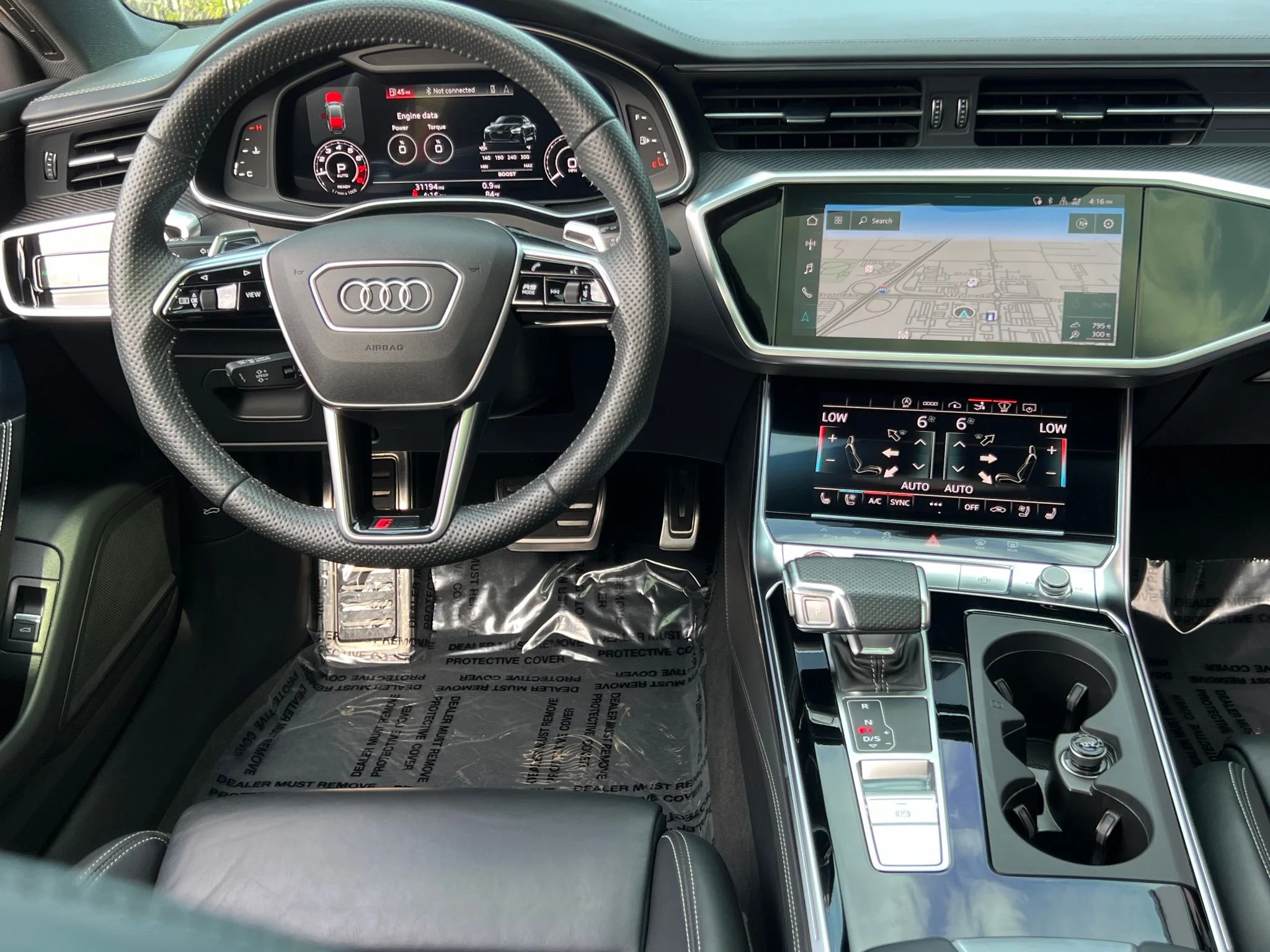 Used 2021 Red Audi 4.0T image 17