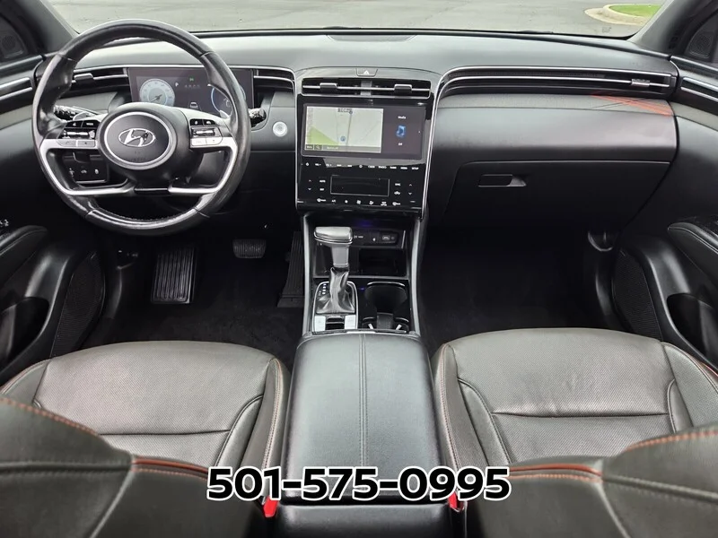 Used 2022 Phantom Black HYUNDAI LIMITED AWD image 14