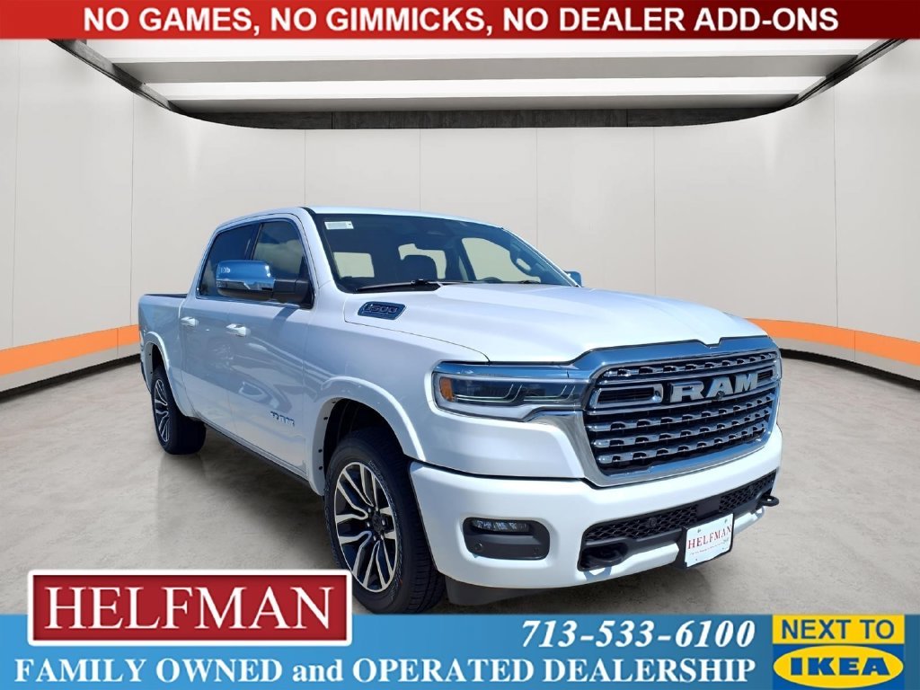 New 2027 Ivory White Tri-Coat Pearl-Coat Exterior Paint RAM Limited image 1