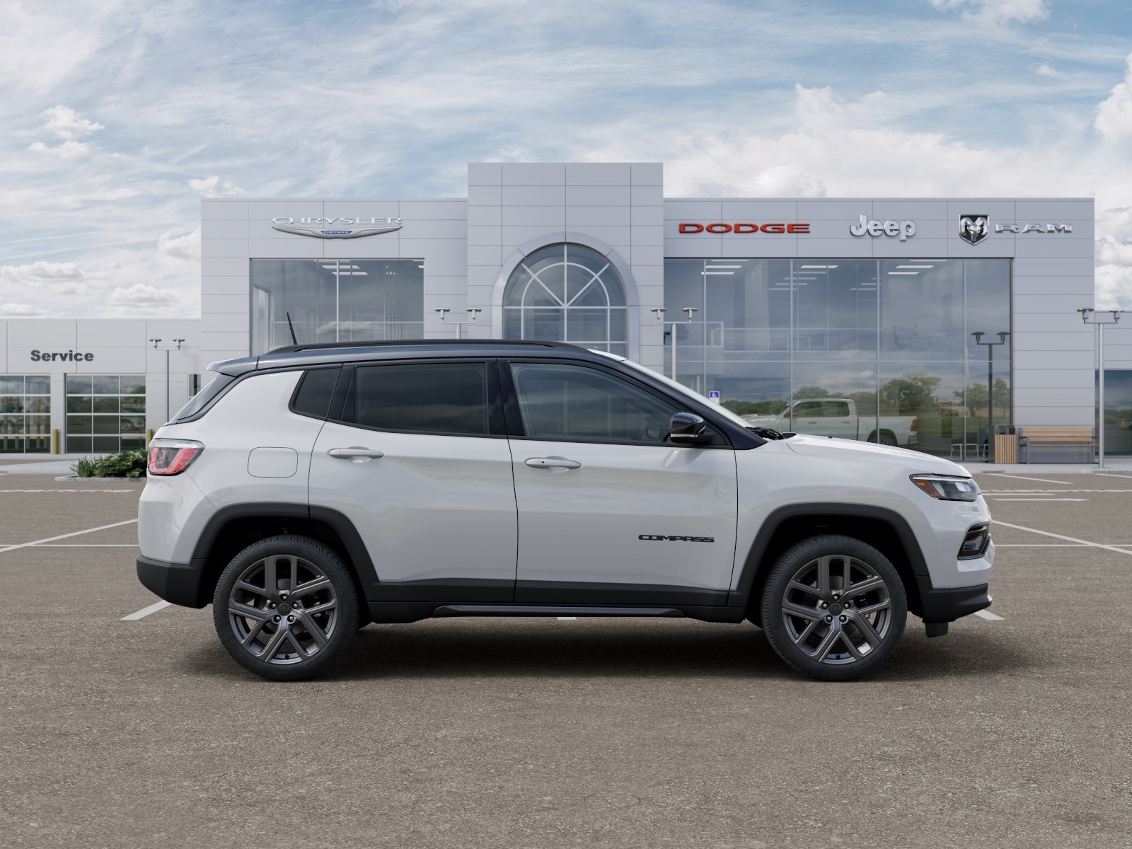 New 2025 Bright White Clear-Coat Exterior Paint Jeep Limited image 47
