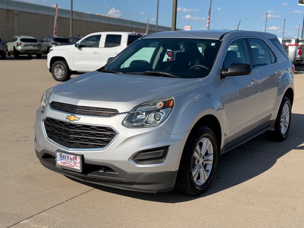 Certified 2017 Chevrolet Equinox LS with VIN 2GNALBEK1H1502654 for sale in Greenville, TX