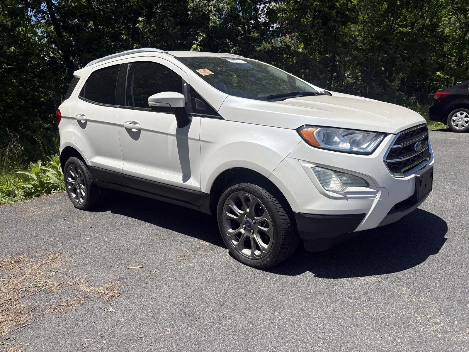 Used 2018 White Platinum Metallic Tri-Coat Ford Titanium image 12