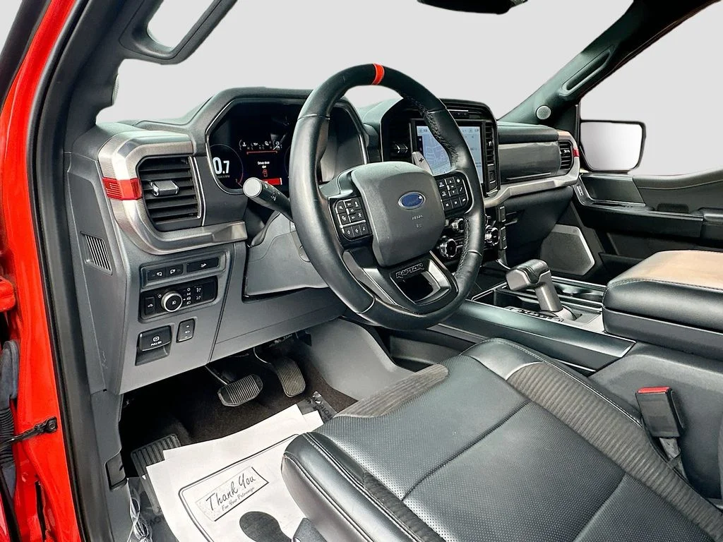 Used 2023 Orange Ford Raptor image 9