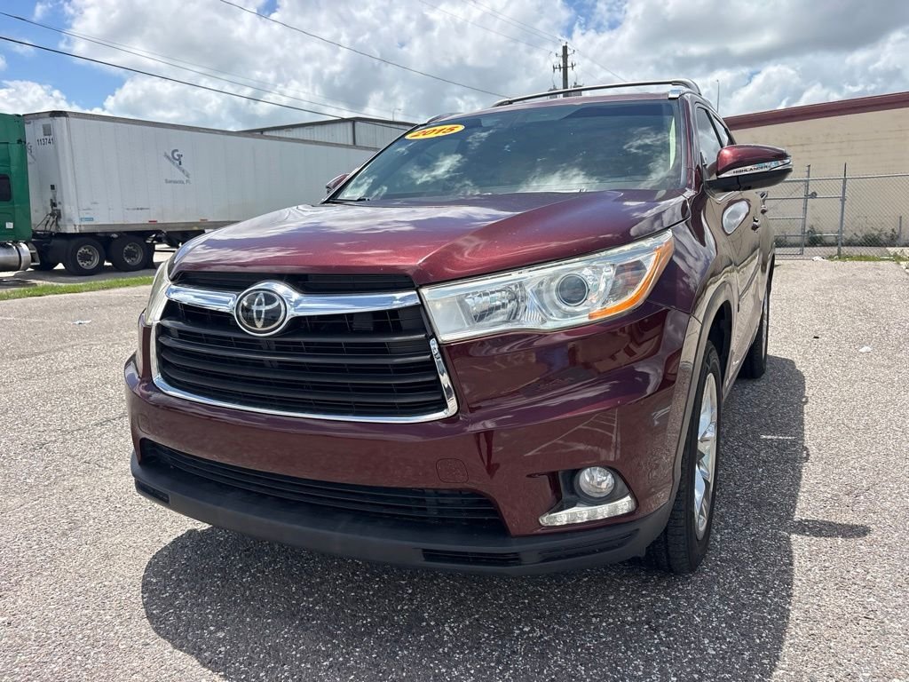 Used 2015 Red Toyota Limited Platinum V6 image 7