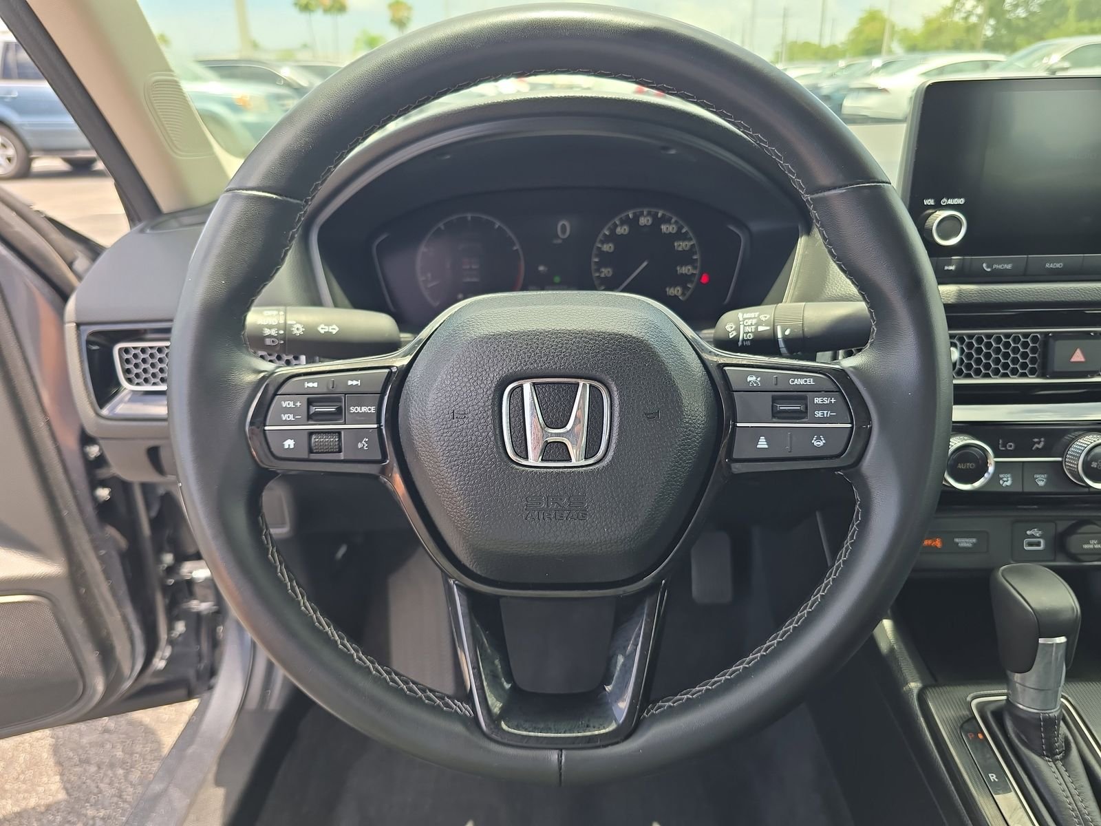 Certified Used 2024 Meteorite Gray Metallic Honda EX image 25