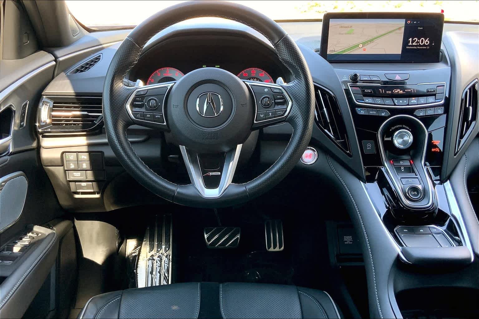Used 2021 Apex Blue Pearl Acura w/A-Spec Package image 6