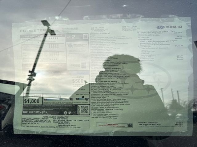 2025 Subaru Forester Limited - Photo 34