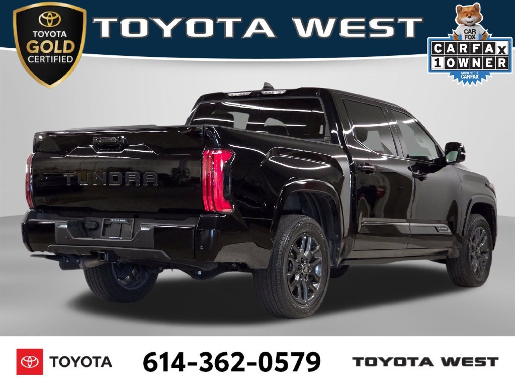 Certified Used 2025 Black Toyota Platinum image 7
