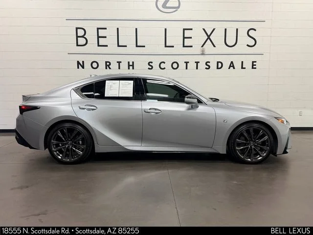 Certified Used 2024 Silver Lexus 350 F SPORT image 3