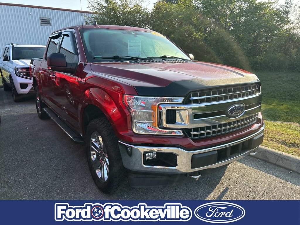 Used 2019 Ruby Red Metallic Ford XLT image 1