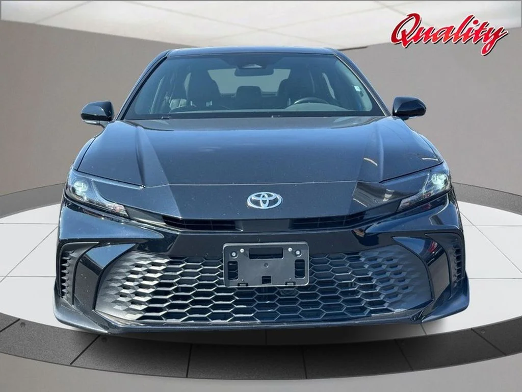 Used 2025 Midnight Black Metallic Toyota SE image 10