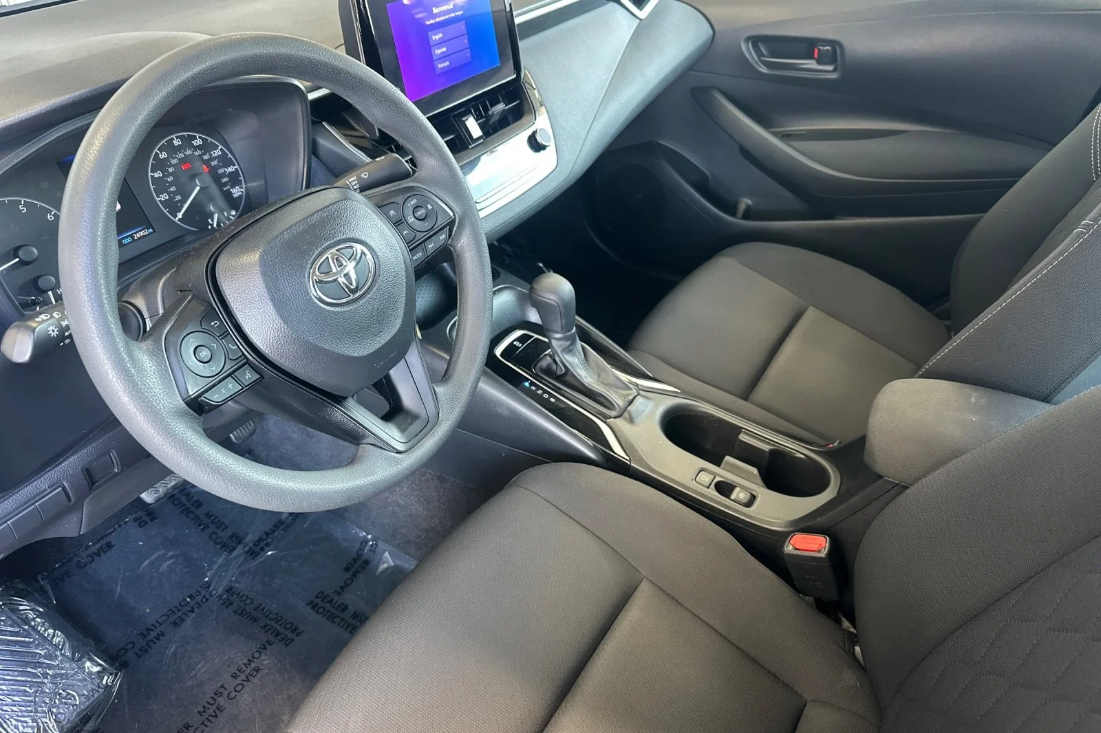 Certified Used 2024 CLASSIC SILVER Toyota LE image 9