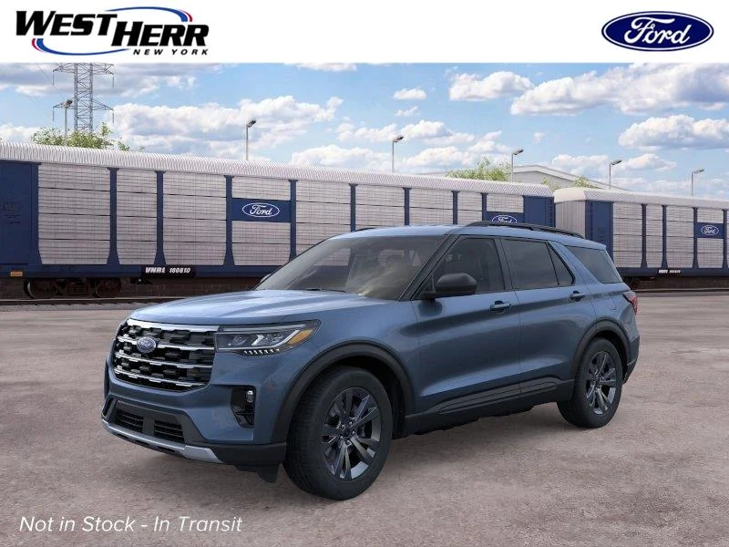 New 2026 Vapor Blue Metallic Ford Active image 1