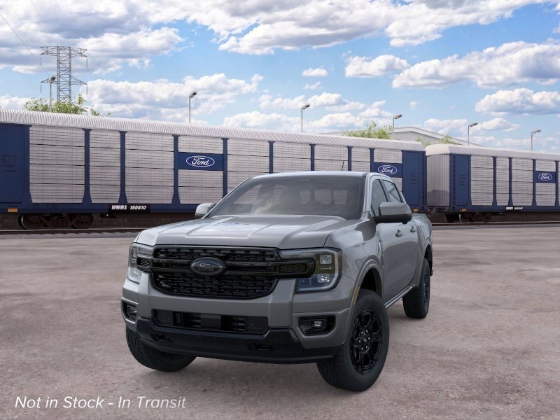 New 2026 Carbonized Gray Metallic Ford LARIAT image 2