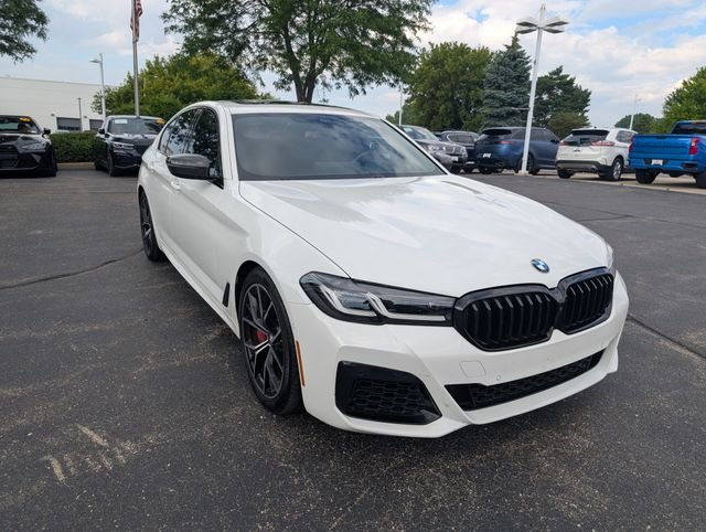 Certified Used 2023 Alpine White BMW M550i xDrive image 8