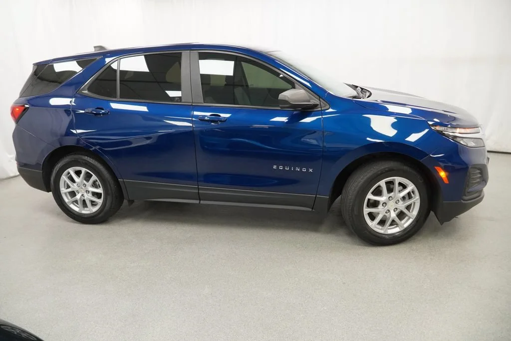 Certified Used 2022 BLUE GLOW METALLIC Chevrolet LS image 7