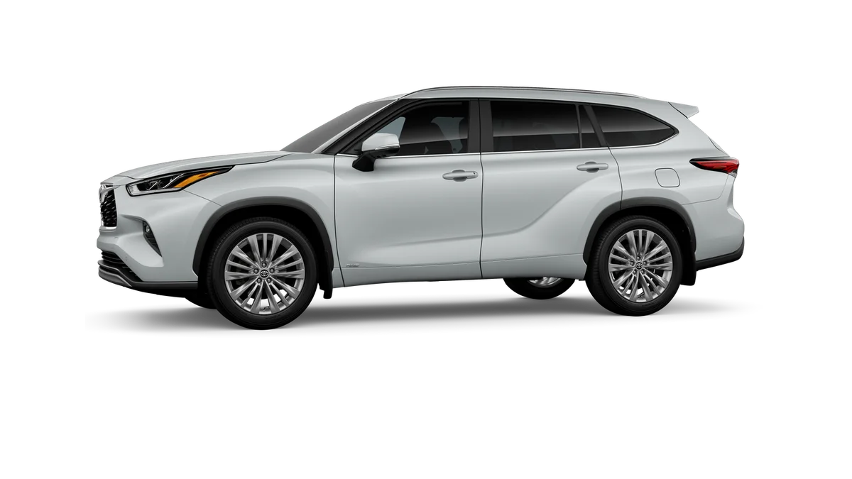 New 2026 Wind Chill Pearl Toyota Hybrid Platinum image 3