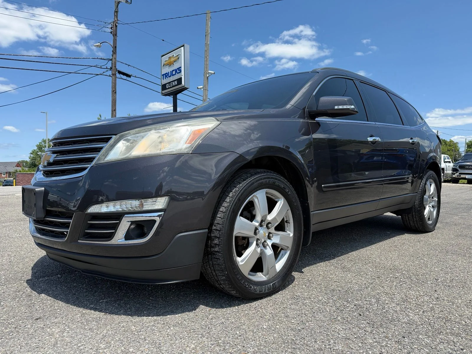 Used 2016 Chevrolet Traverse LTZ with VIN 1GNKVJKD9GJ227795 for sale in Crestwood, KY