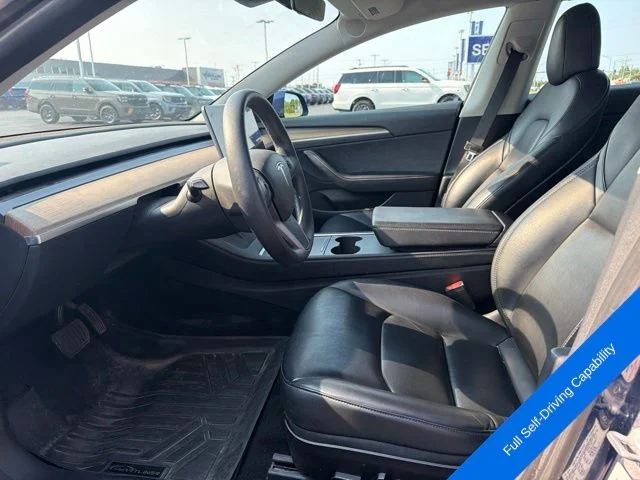 Used 2021 Deep Blue Metallic Tesla Standard Range Plus image 13