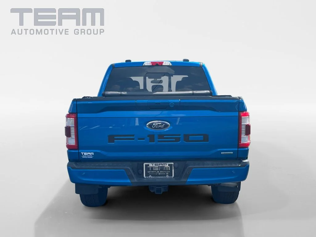 Used 2021 Blue Ford Lariat image 6