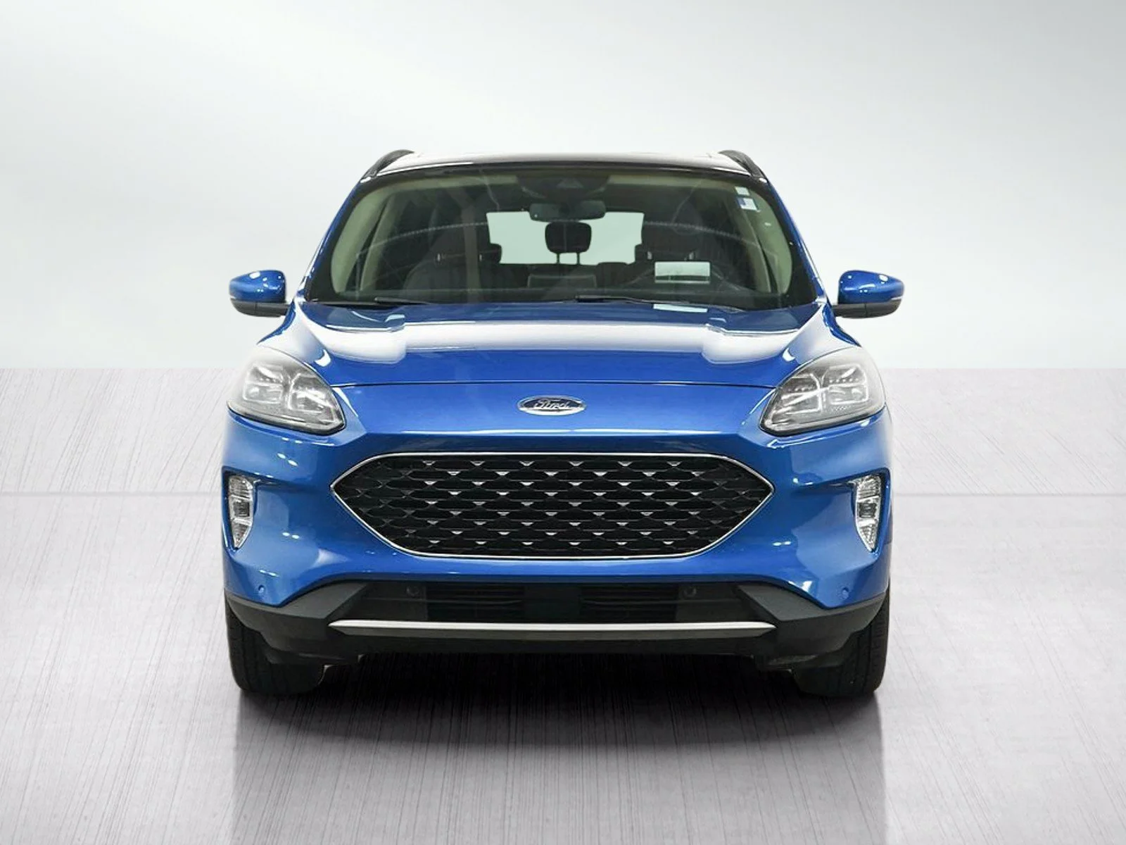 Used 2020 Blue Ford Titanium image 8