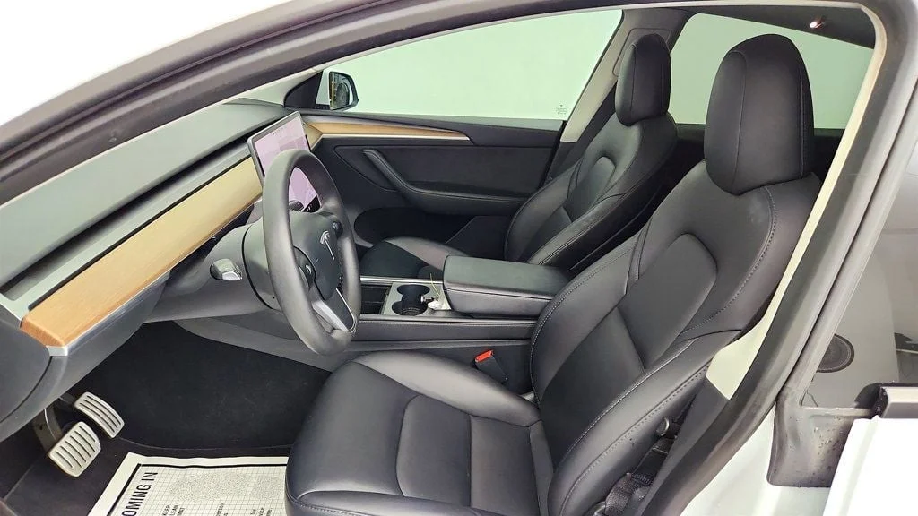 Used 2023 Pearl White Multi-Coat Tesla Performance AWD image 25