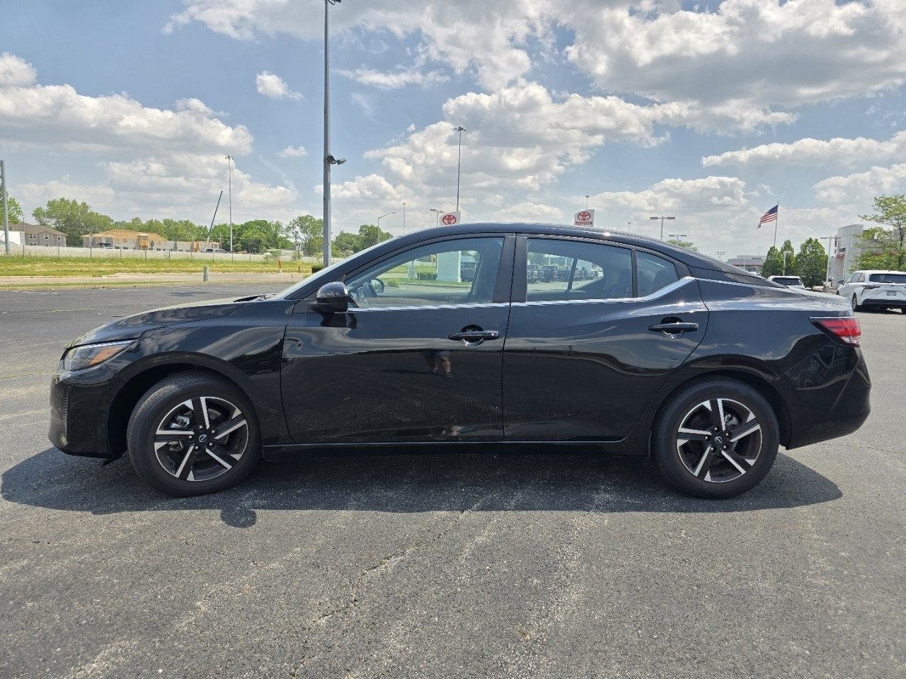 Used 2025 Black Nissan SV image 10