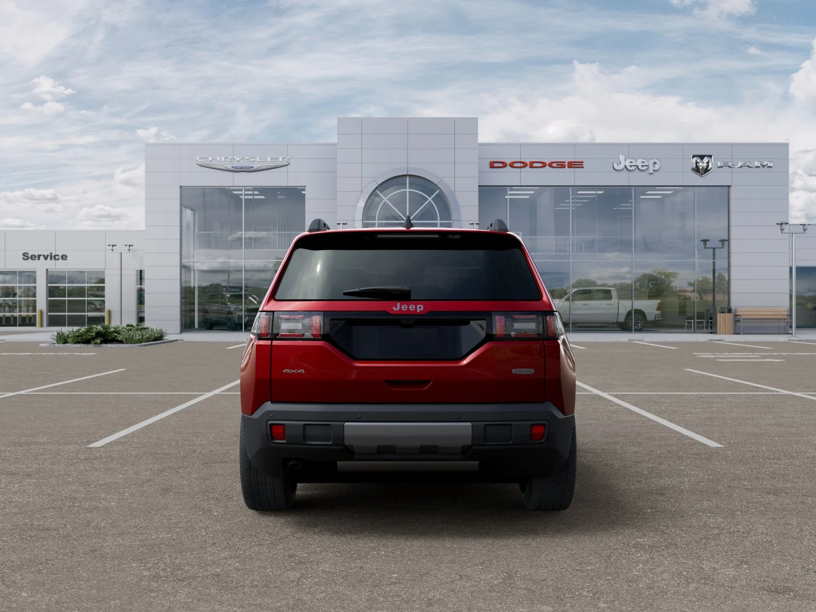 New 2026 Red Hot Pearl-Coat Exterior Paint Jeep Overland image 34