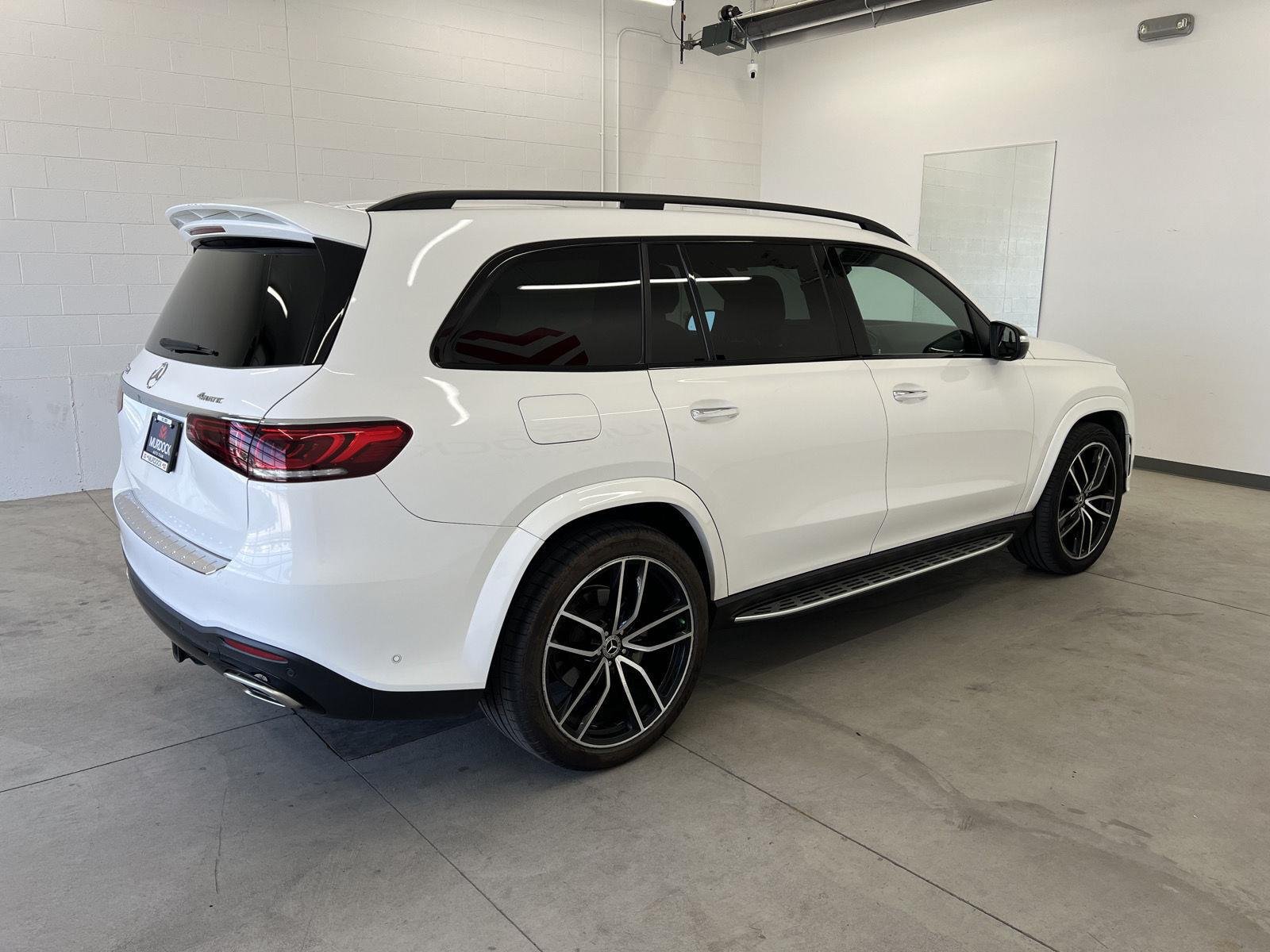 Used 2021 Polar White Mercedes-Benz GLS 580 image 4