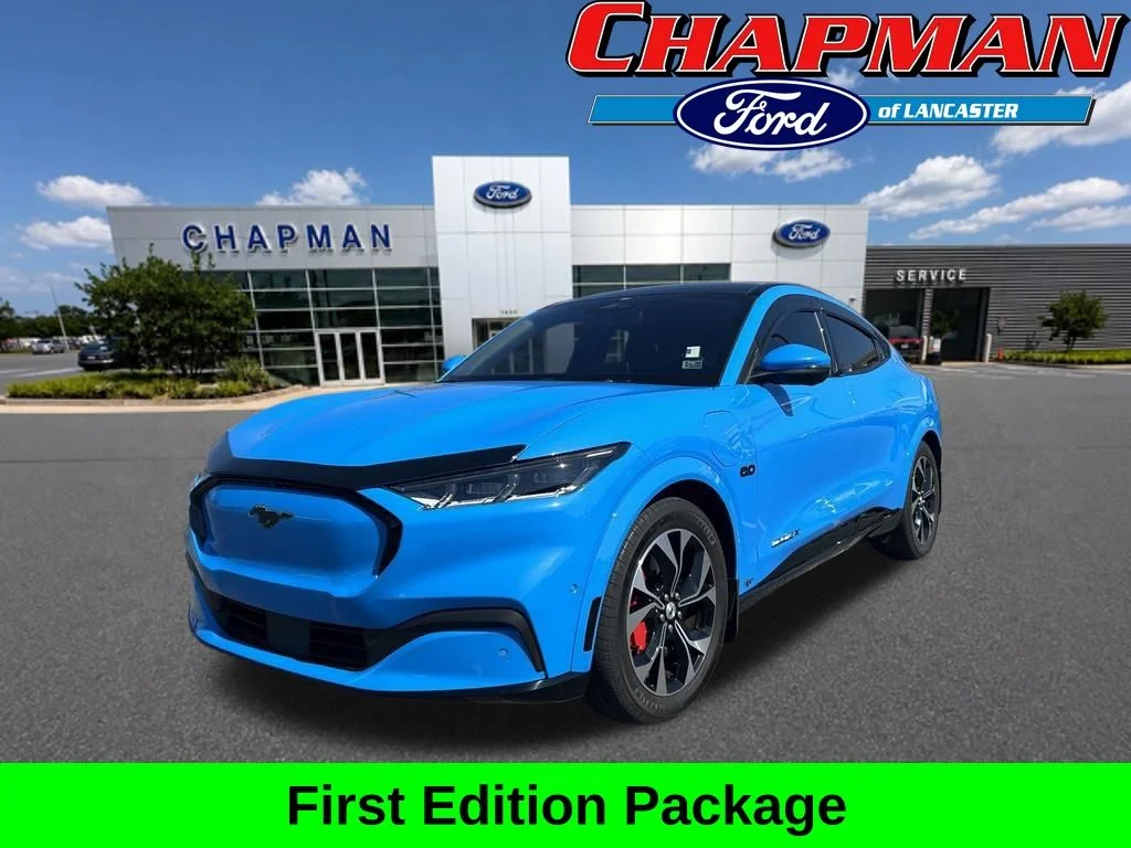 Used 2021 Grabber Blue Ford Premium image 1