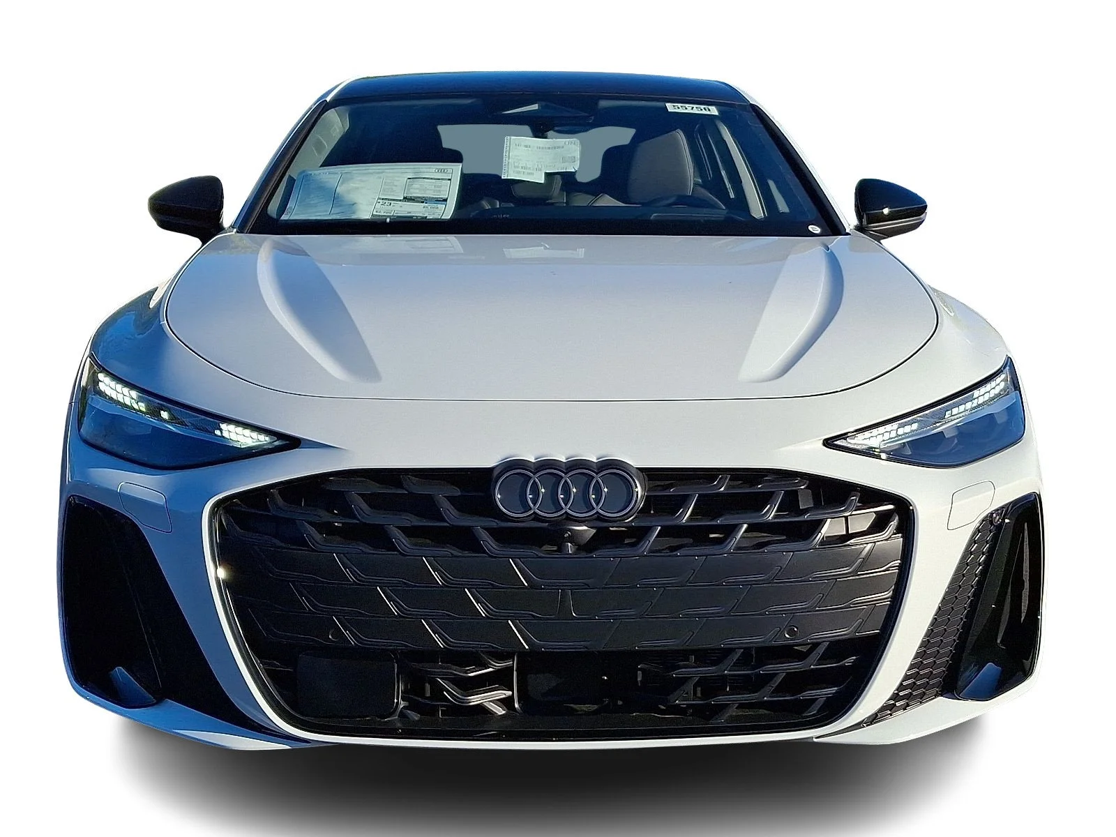New 2026 Glacier White Metallic Audi Premium Plus image 2